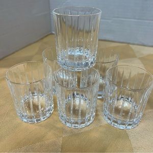 NEW Crystal Harmonie Shot Glasses Set of 6
